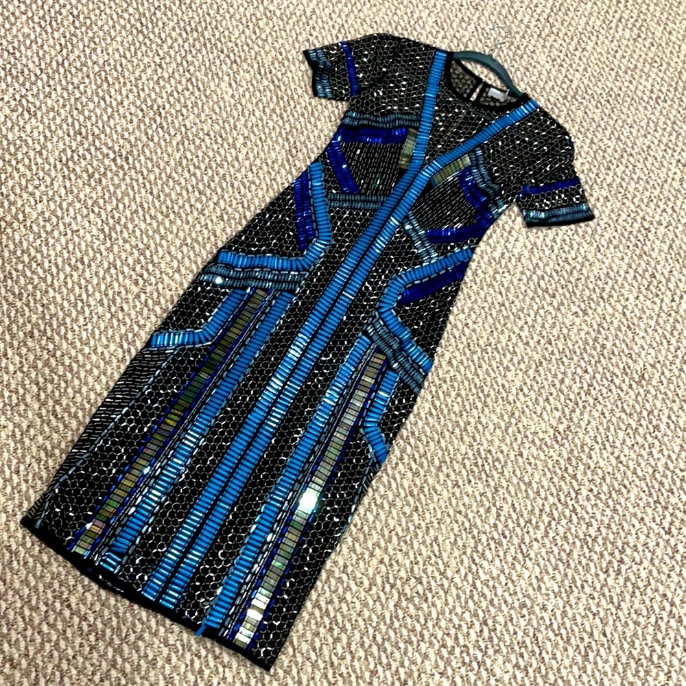 ASOS beaded dress size 2
